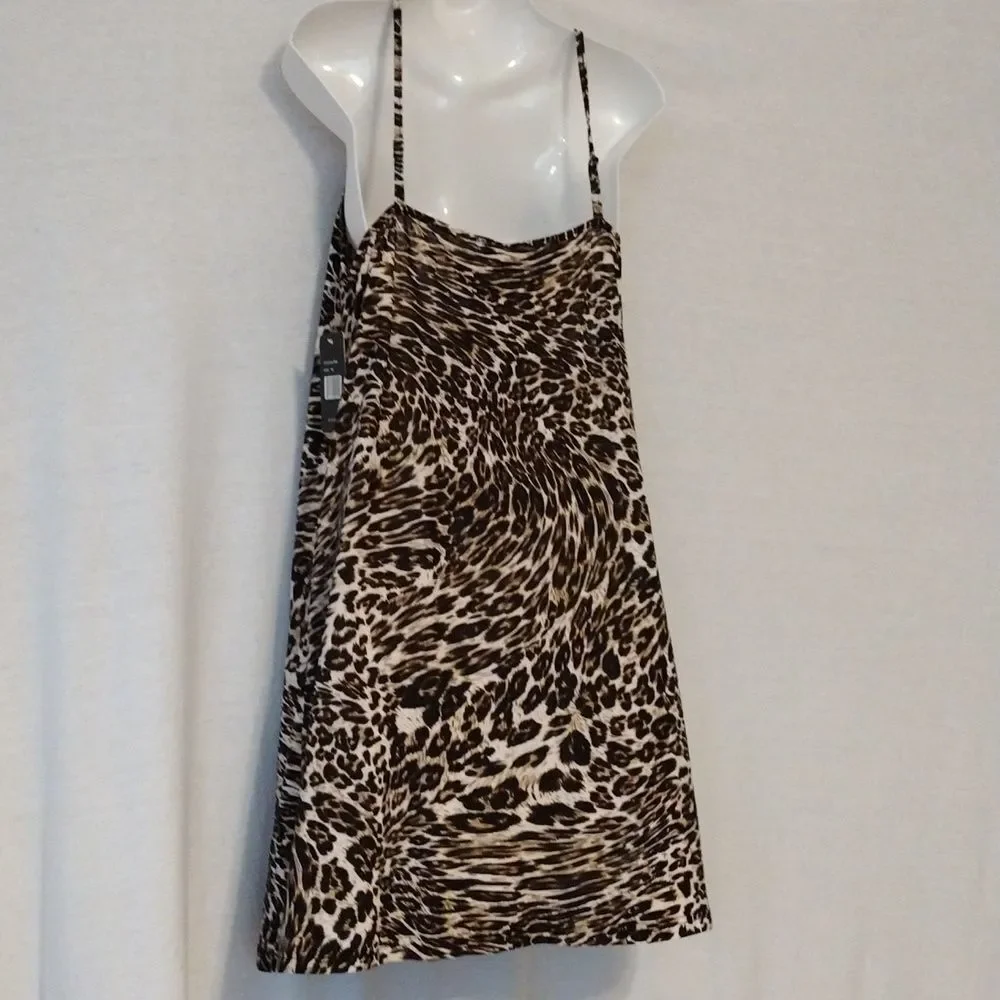 Just Love Sensual Animal Print Negligee Size Medium